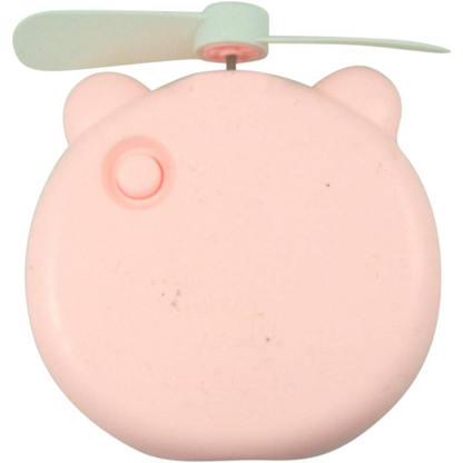 Mini ventilador facial forma de cerdito