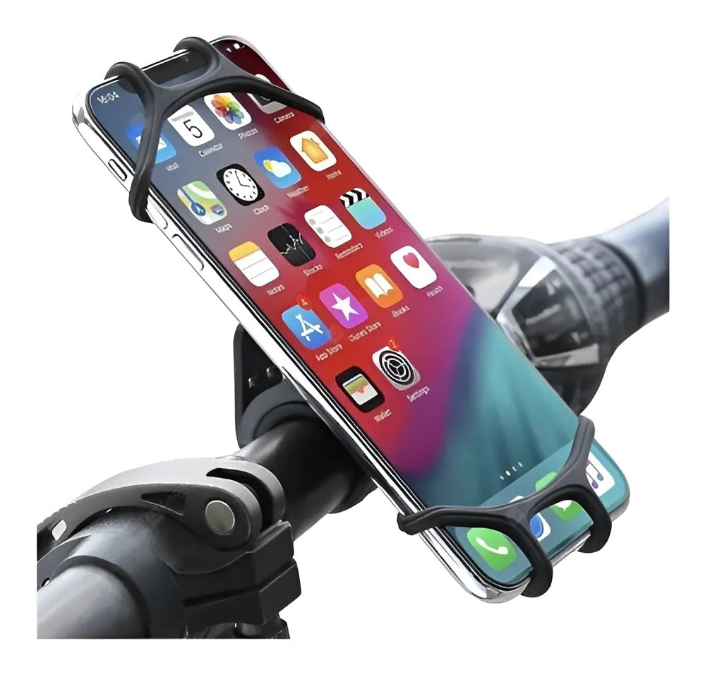 Soporte de Teléfono para Moto y Bicicleta | Firme Aunque Saltes