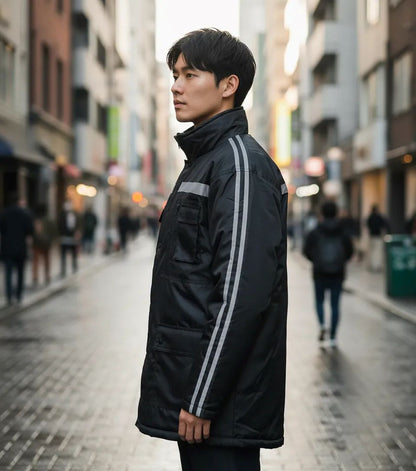 Parka Térmica 100% Impermeable — Seco y Abrigado Bajo la Lluvia