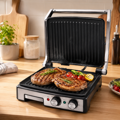 Asador Eléctrico Versátil — Carnes de Restaurante en tu Casa