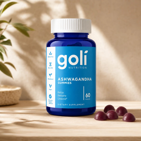 Goli Gomitas de Ashwagandha — Calma y Sueño Profundo