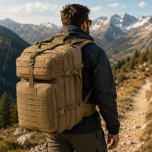 Mochila Táctica 50 Litros — Resistente para Todo Terreno